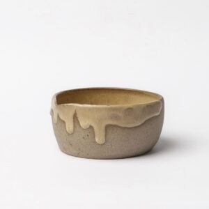 Pouring Dripping glaze matcha bowl